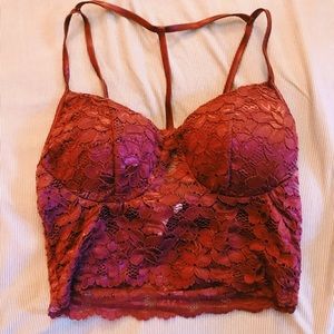 Bozzolo Caged Lace Bralette